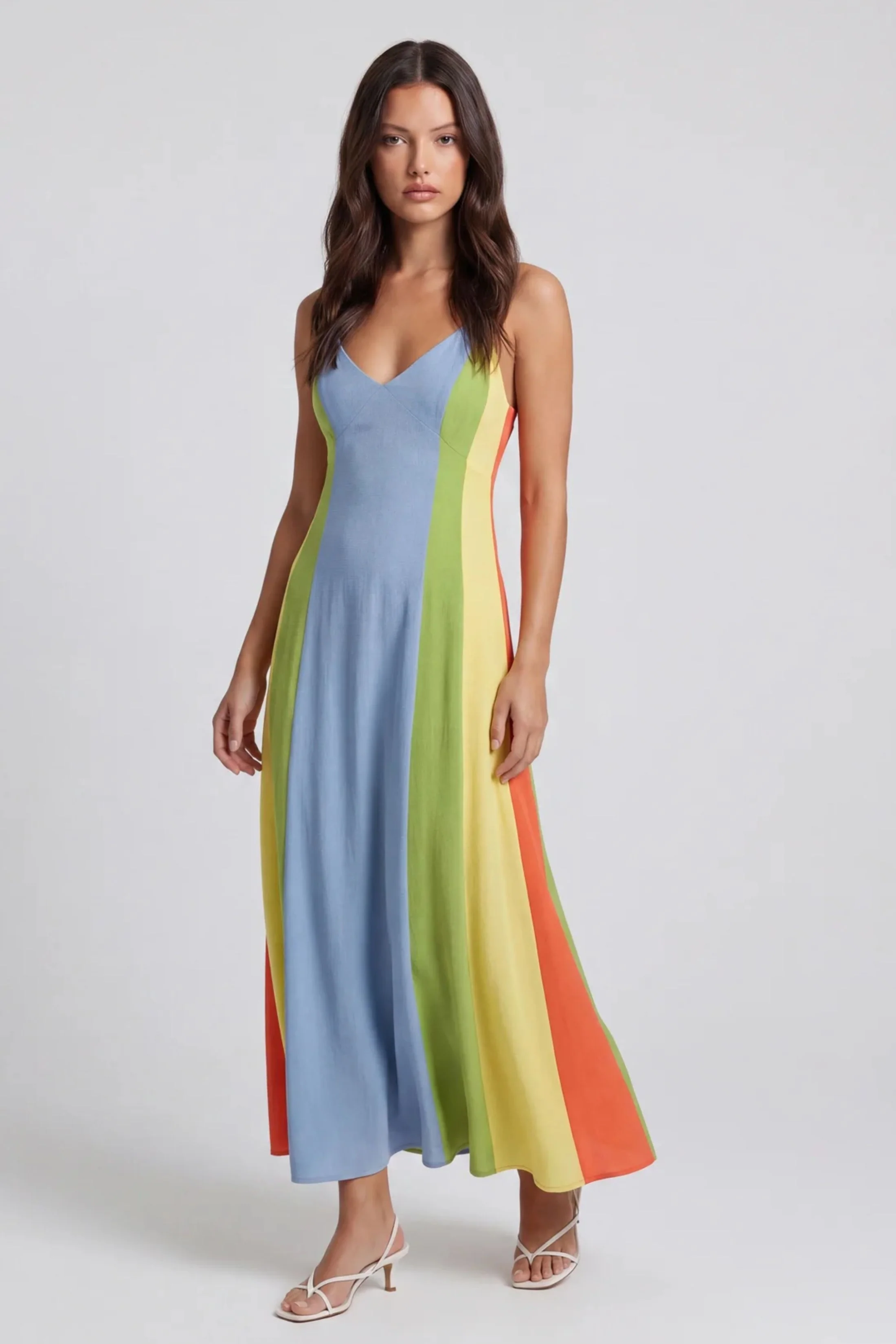 Image of Sky Multicolor Maxi Dress
