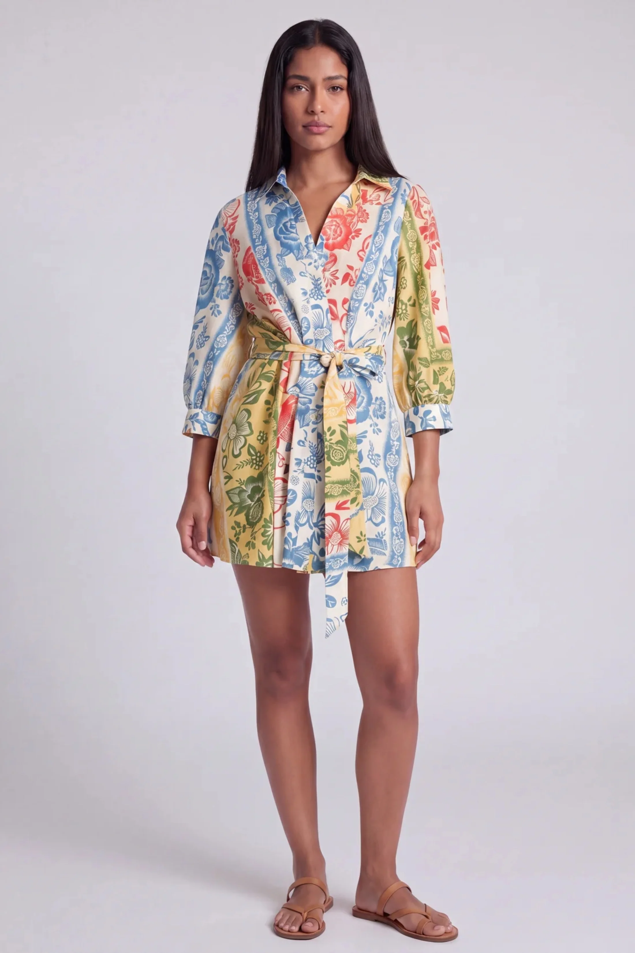 Image of Camden Printed Multi Color Dress