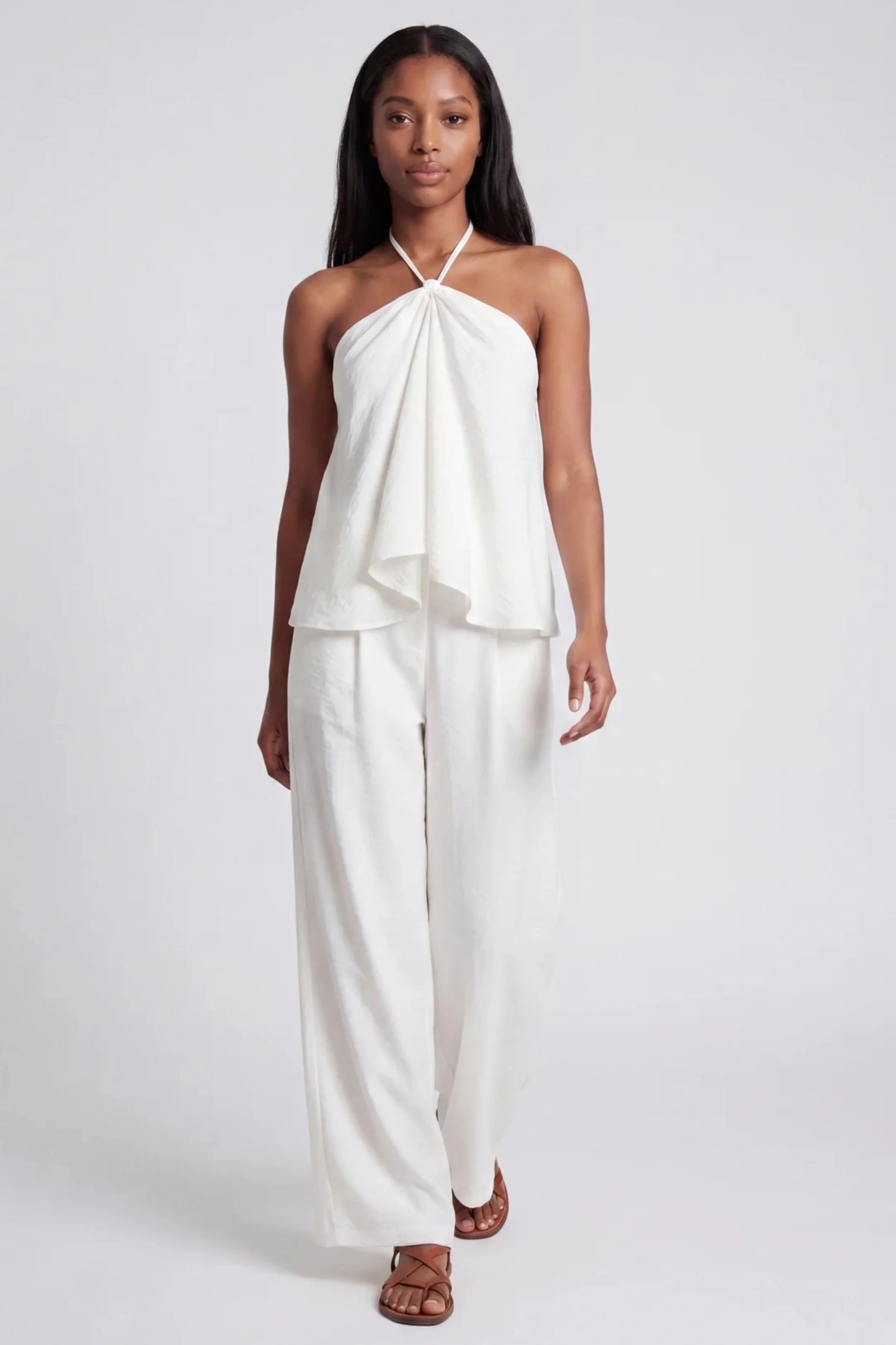 Image of Kelsey Linen Wide Leg Pants