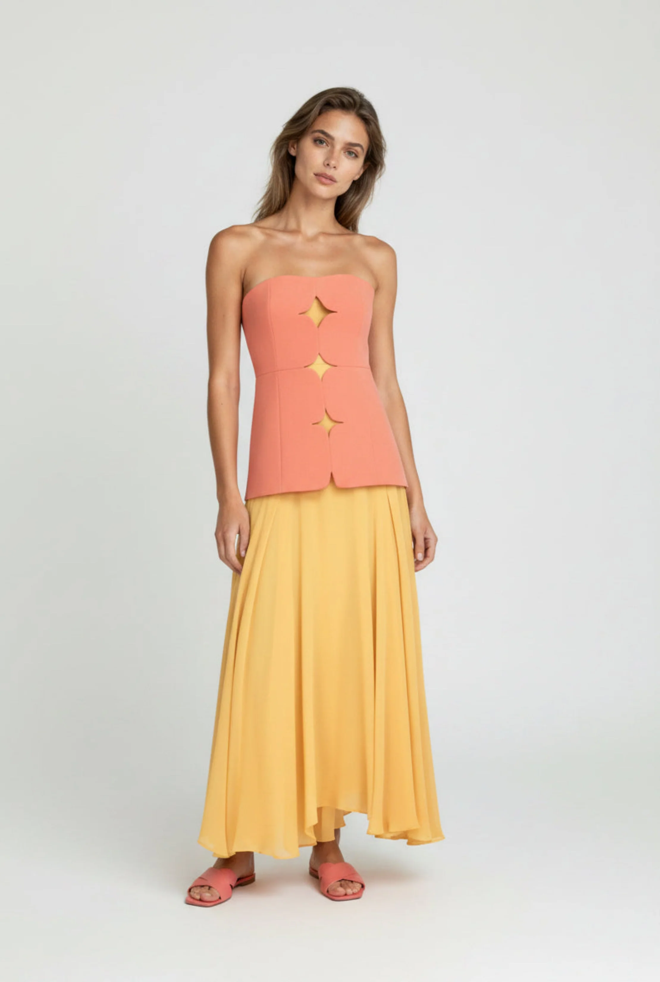 Image of Matilda Fuchsia Maxi Dress