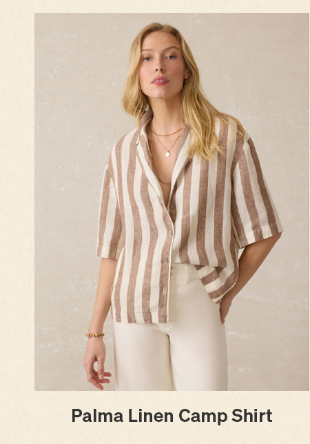 Palma Linen Camp Shirt