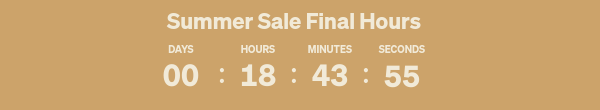 Summer Sale Countdown 