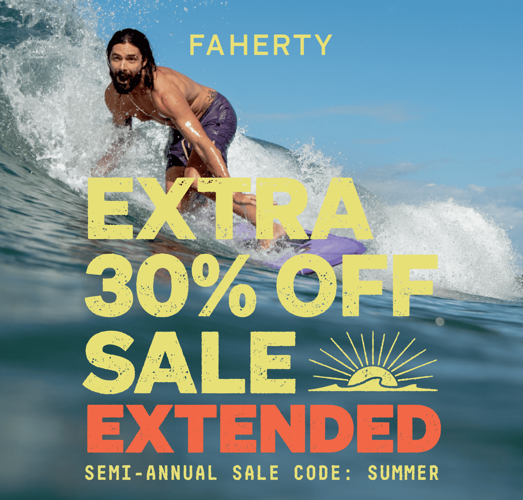 EXTRA 30% OFF SALE EXTENDED