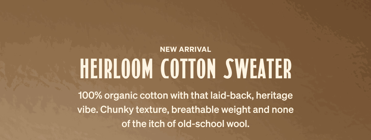 Heirloom Cotton Sweater