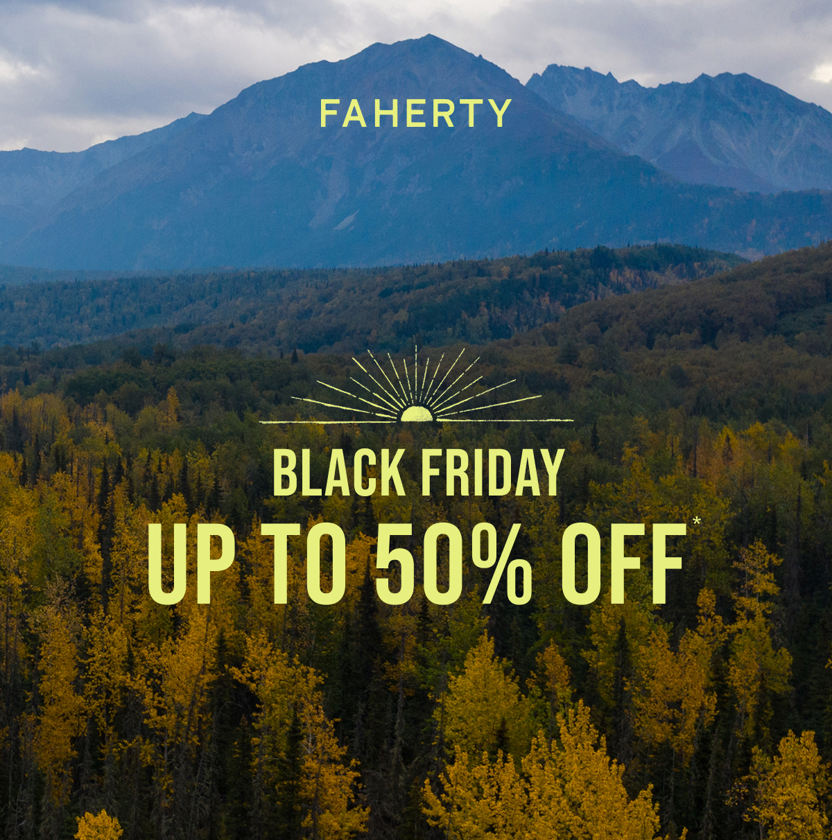 Black Friday Up to 50% Off*