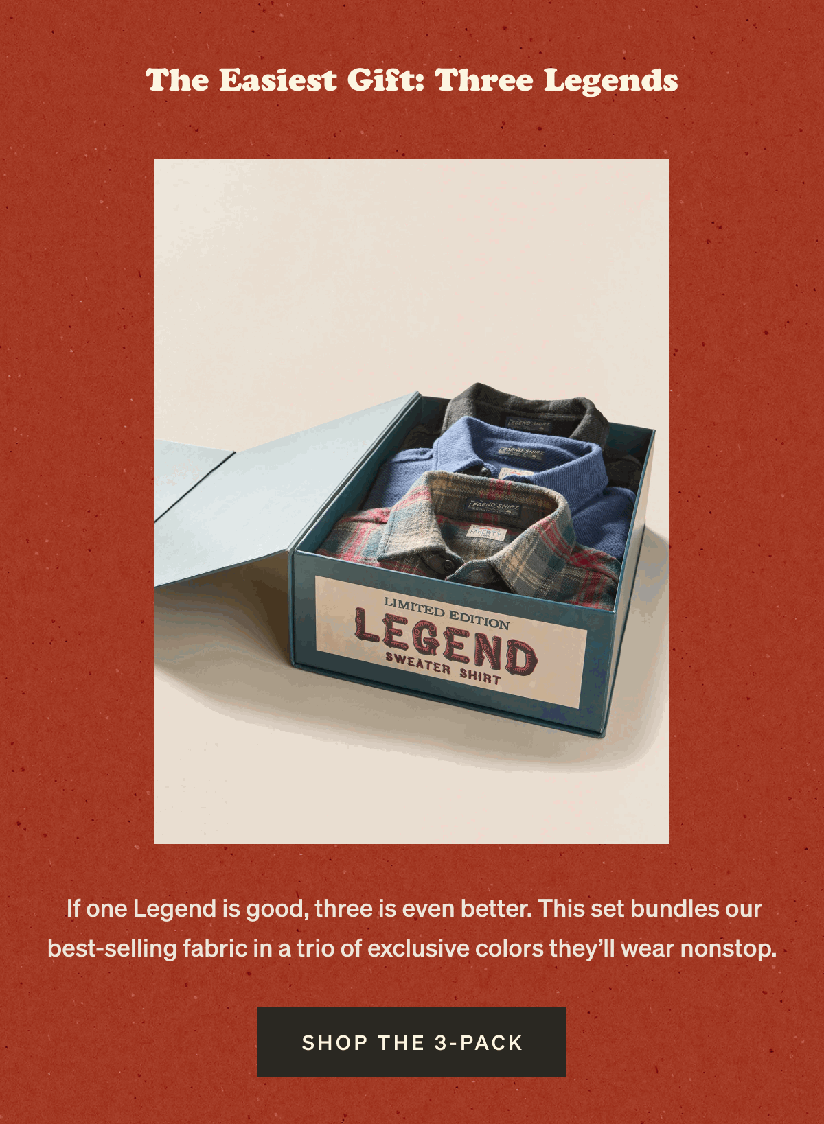 The Easiest Gift: Three Legends
