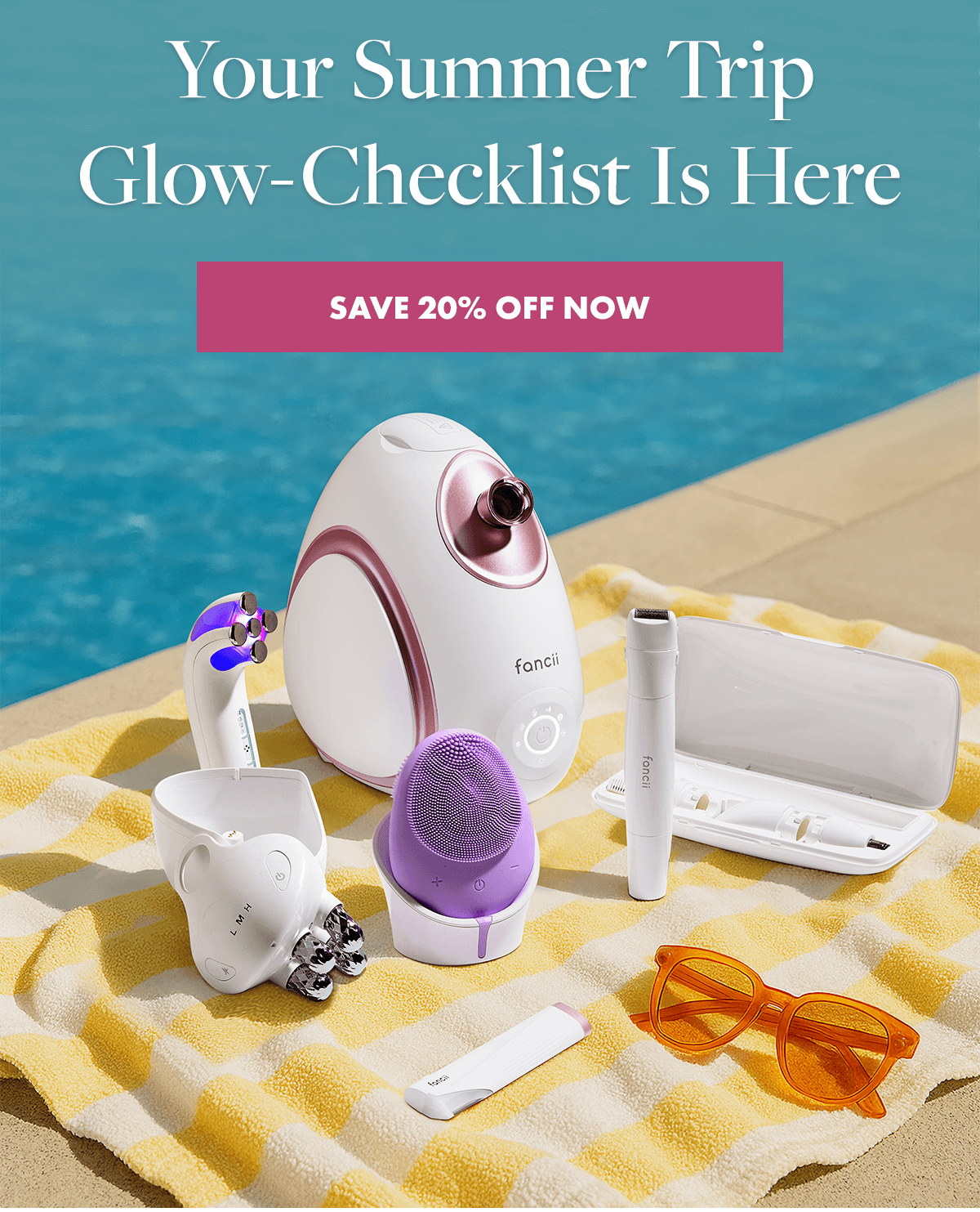 Your Summer Trip Glow-Checklist Is Here