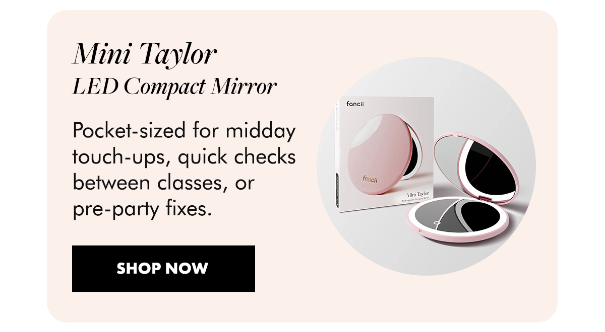 Mini Taylor LED Compact Mirror