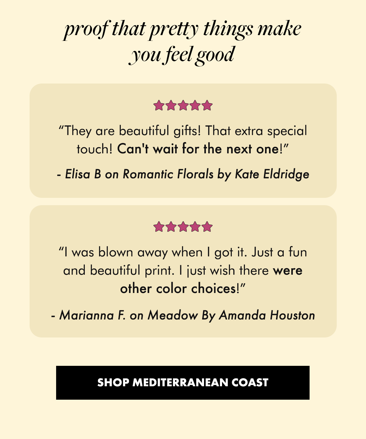Shop Mediterranean Coast
