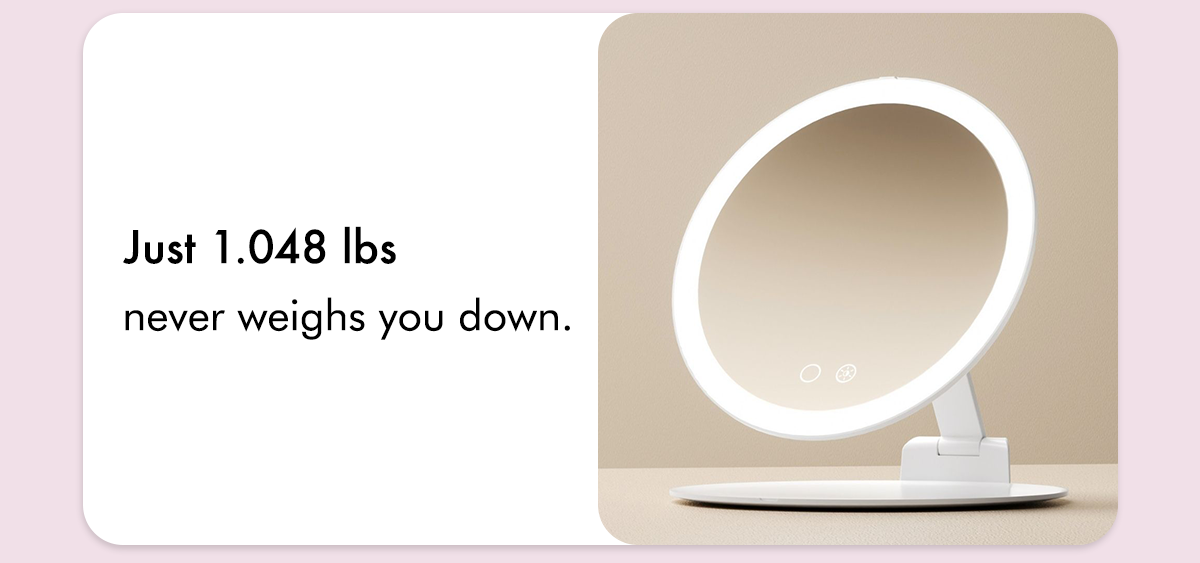 Just 1.048 lbs