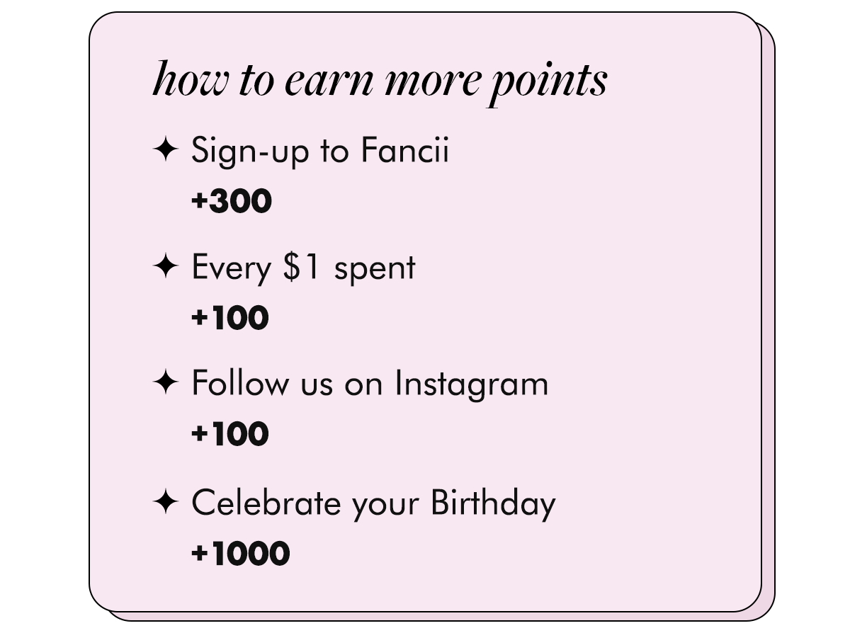 How to earn more points: 