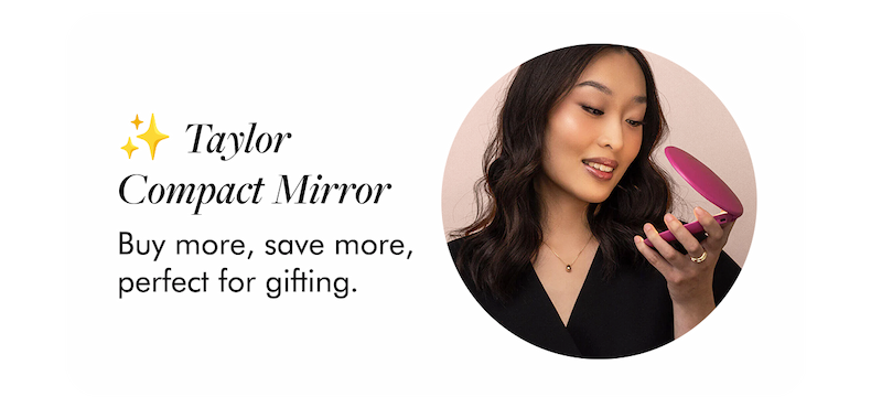 ✨ Taylor Compact Mirror. Buy more, save more, perfect for gifting.