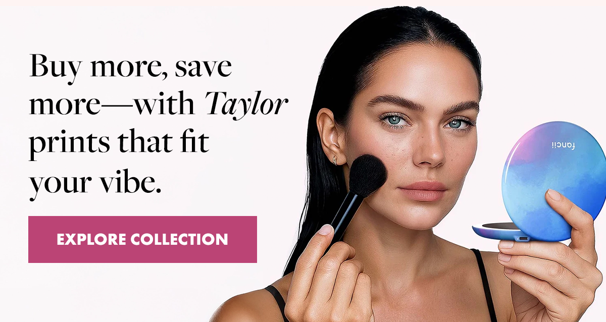 The more you buy, the more you save. Mix + match your favorite Taylor prints and take self-care to the next level.
