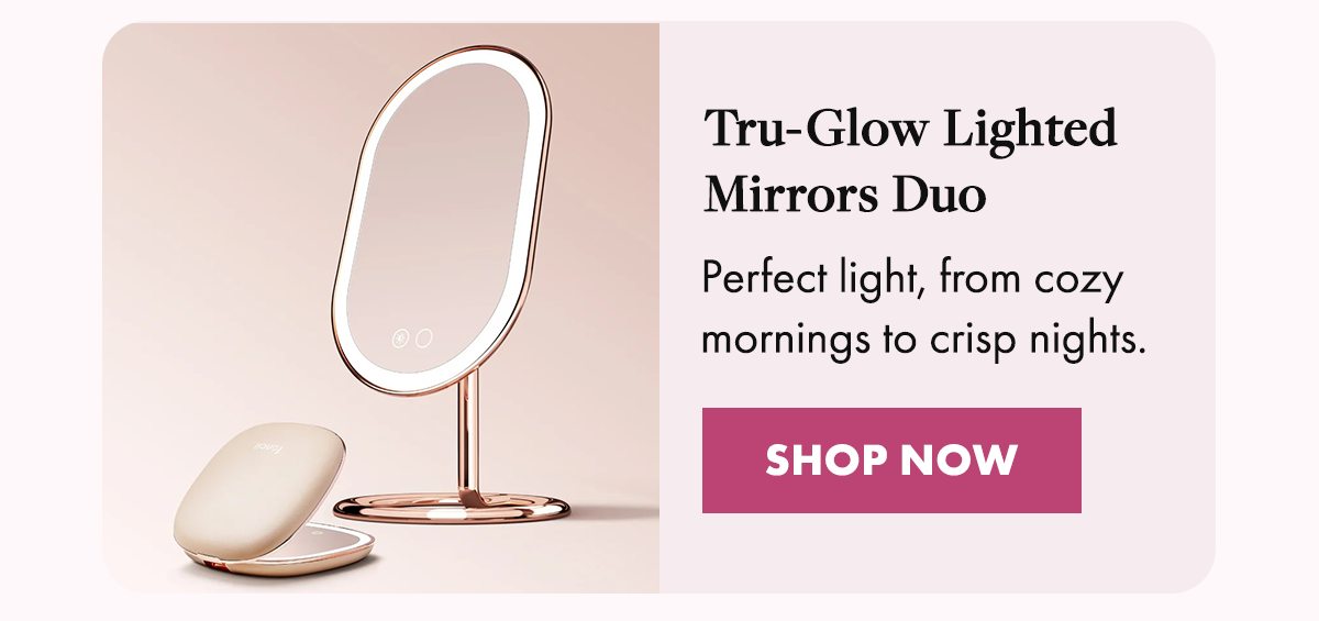 Tru-Glow Lighted Mirrors Duo