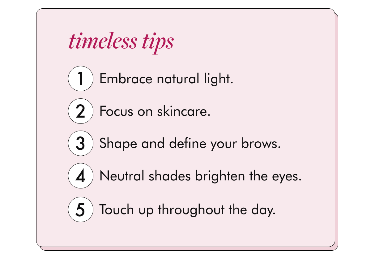 Timeless tips