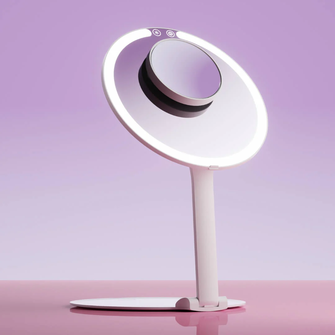 Image of Abigail LED Travel Mirror