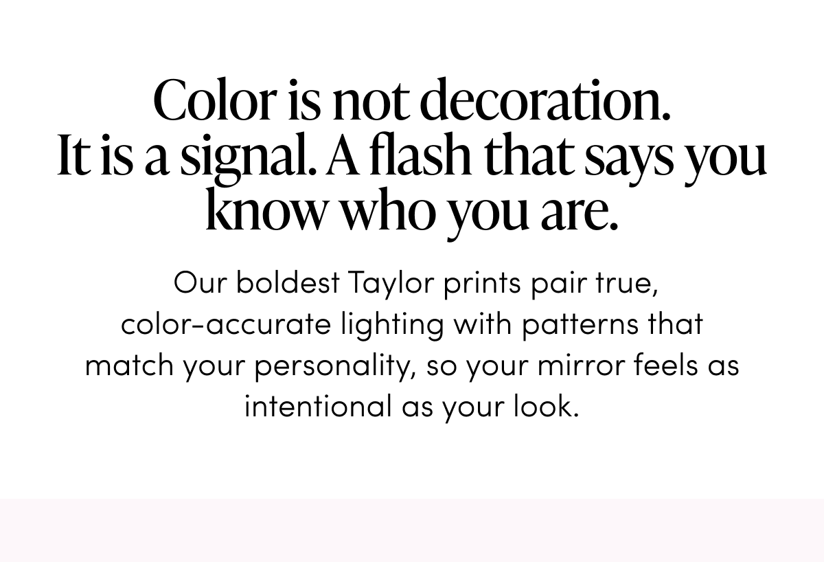 Color is not decoration