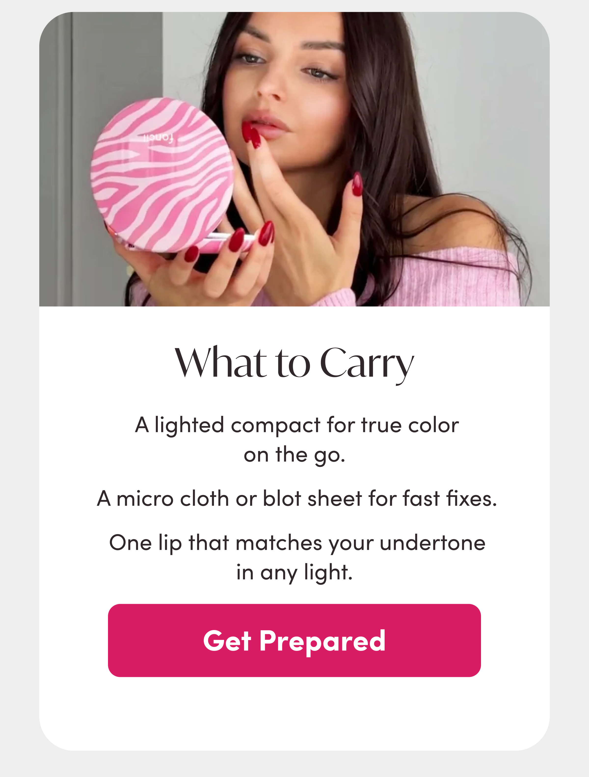 What to carry