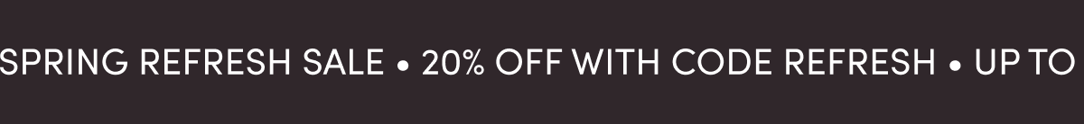 SPring refresh sale