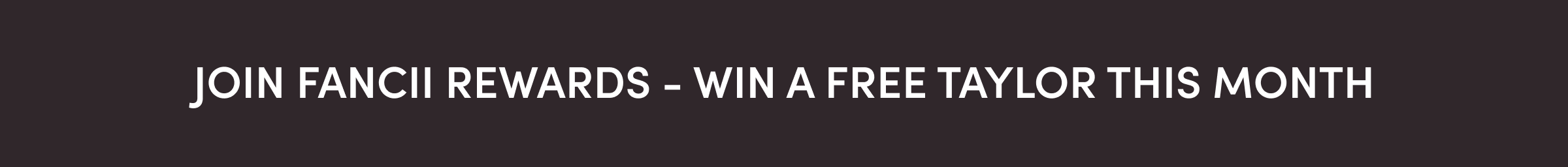 Join Fancii Rewards