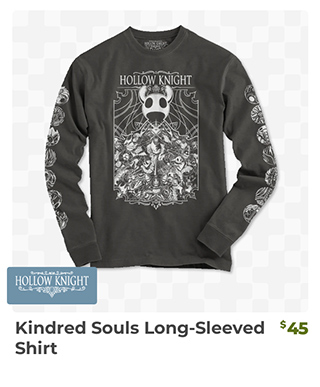 Kindred Souls Long-Sleeved Shirt is back in stock at fangamer.com