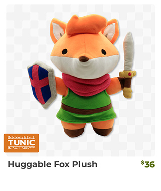 Huggable Fox Plush is back in stock at Fangamer.com