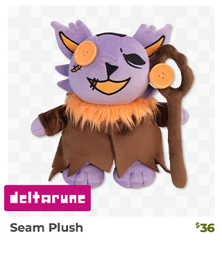 Seam Plush is back in stock at Fangamer.com