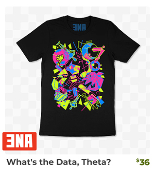 What's the Data, Theta? t-shirt is back in stock at Fangamer.com