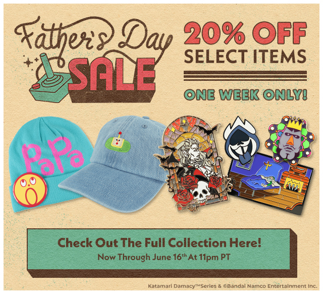 Father’s Day Sale now through June 16 at Fangamer.com