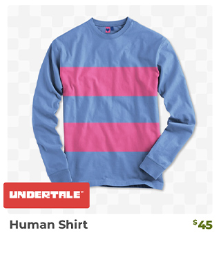 Human Shirt is back in stock at Fangamer.com
