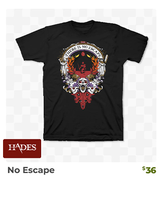 No Escape T-shirt is back in stock at Fangamer.com