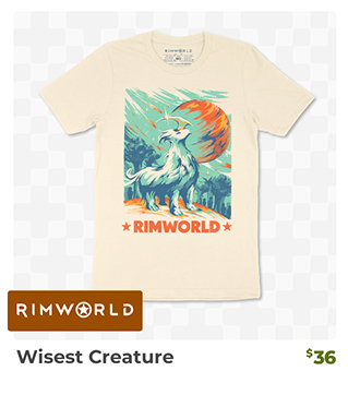 Wisest Creature T-Shirt is back in stock at Fangamer.com