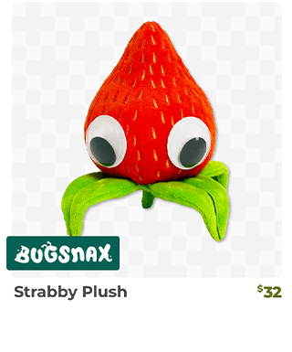 Strabby Plush is back in stock at Fangamer.comm
