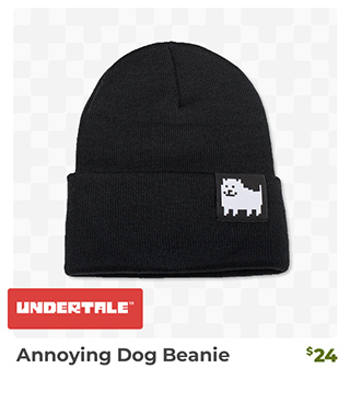 Annoying Dog Beanie is back in stock at Fangamer.com