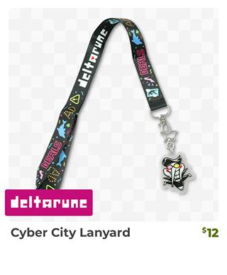 Cyber City Lanyard is back in stock at Fangamer.com