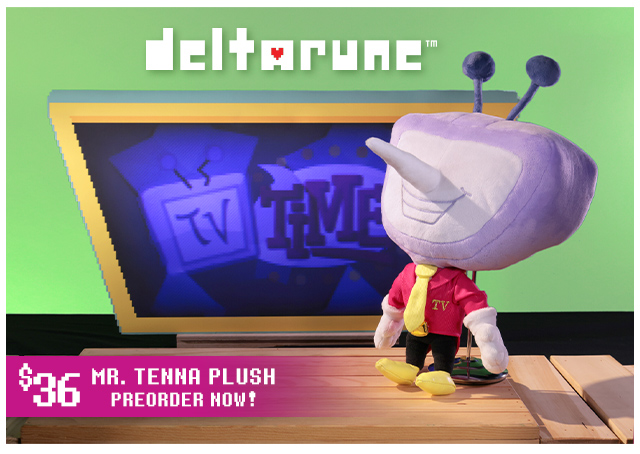 New Deltarune plush is available for preorder at Fangamer.com
