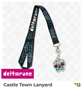 Castle Town Lanyard is back in stock at Fangamer.com