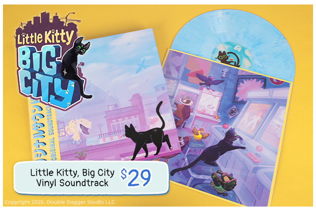 New Littly Kitty, Big City Vinyl available at Fangamer.com