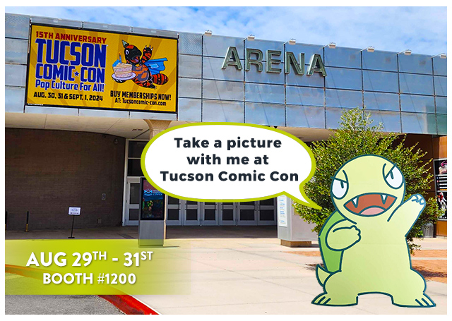 Fangamer will be at Tucson Comic Con 2025 at Fangamer.com