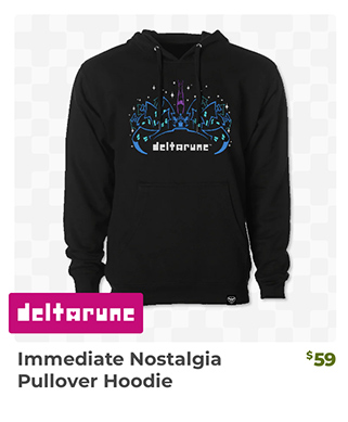 Immediate Nostalgia Pullover Hoodie is back in stock at Fangamer.com