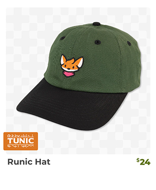 Runic Hat is back in stock at Fangamer.com