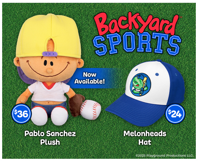 New Backyard Sports merch is available at Fangamer.com