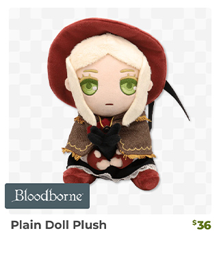 Plain Doll Plush is back in stock at Fangamer.com