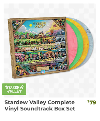 Stardew Valley Complete Vinyl Soundtrack Box Set is back in stock at Fangamer.com