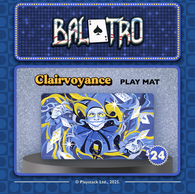 New Balatro merch is available at fangamer.com