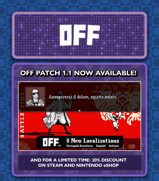 OFF 1.1 patch now available