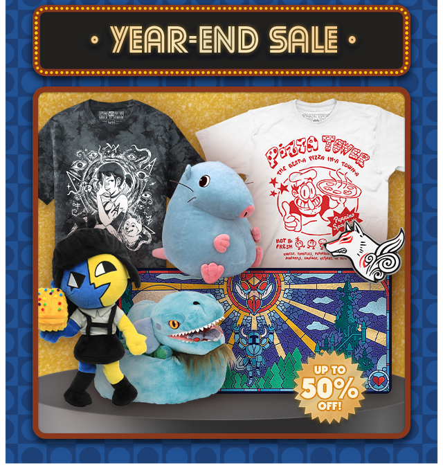 Year-End Sale ends today at fangamer.com
