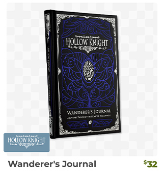 Shop Hollow Knight Wanderer's Journal back in stock at fangamer.com