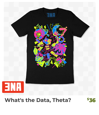 Shop ENA ,What's the Data, Theta is back in stock at fangamer.com