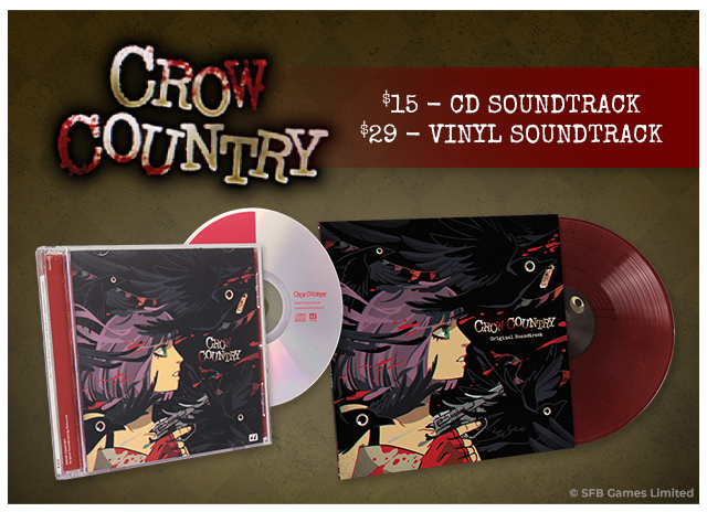 New Crow Country merch available at fangamer.com